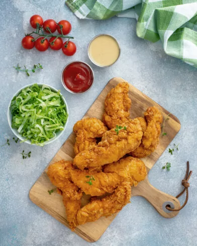 Stripsy - Panierowane filety z kurczaka