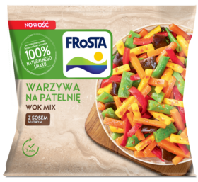 Warzywa na patelnię Wok Mix z sosem sojowym i imbirem – z czym warzywa na patelnię
