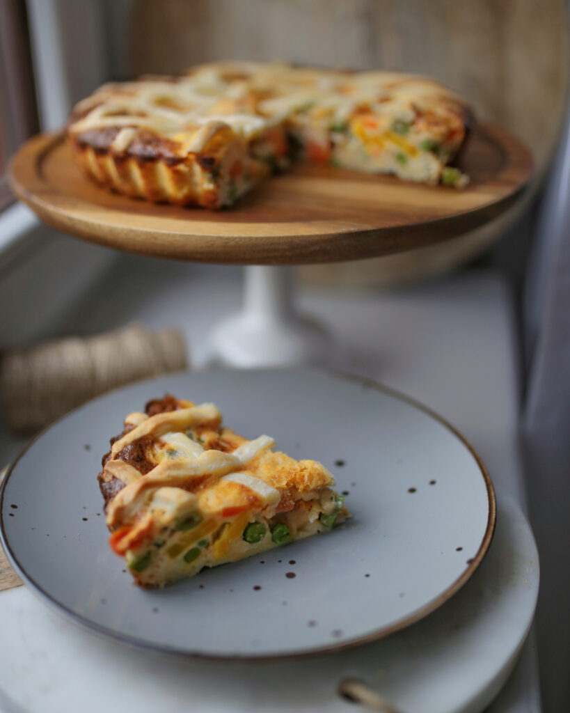 Quiche z warzywami