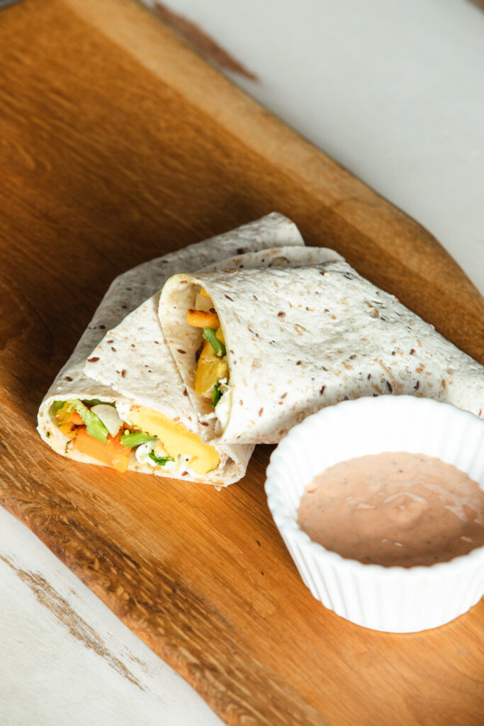Śniadaniowy wrap