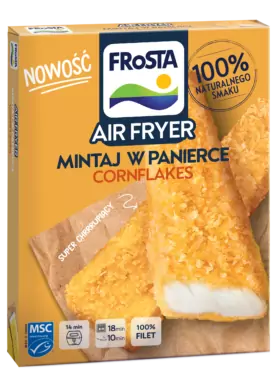 FRoSTA AIR FRYER Mintaj w panierce cornflakes