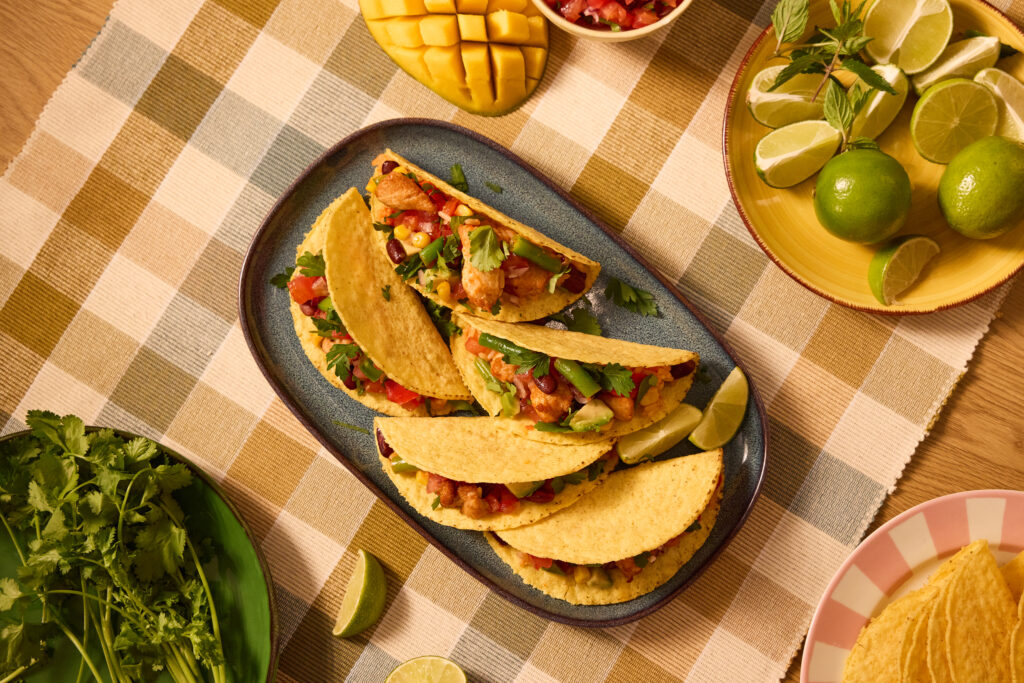 Chrupiące tacosy z Mexican chicken